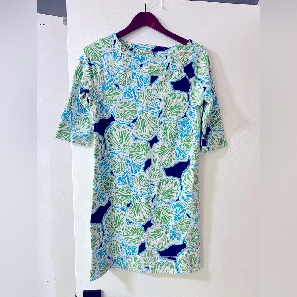 GUC Lilly Pulitzer size small French terry cassie dress
